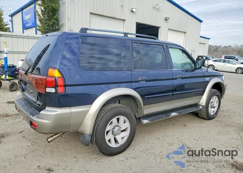 2002 Mitsubishi Montero Sport Xls z USA, uszkodzony, nr VIN JA4MT31RX2J063878
